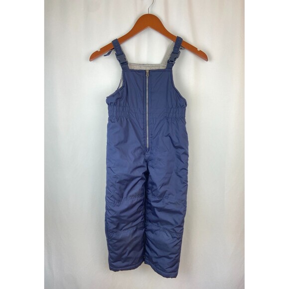 Carter's Unisex Kids Size M 5/6 Snow Bib Snow Pants Adjustable Straps Navy Blue - Picture 1 of 7